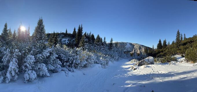 Foto de Raphael Höller a lo largo del recorrido