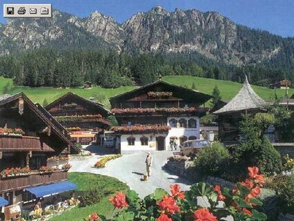 Das Zentrum von Alpbach 
