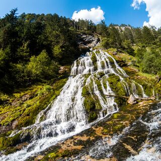 Wasserfall im hinteren Stoissengraben