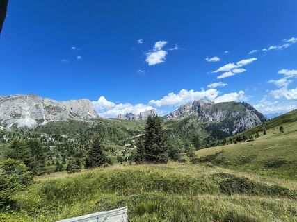 Photo de Maria Moro le long du parcours