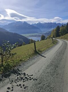 Fotografia z Sabine Wörgötter na trase