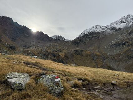 Foto de Norbert Herbig a lo largo del recorrido