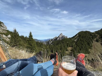 Foto von Jonathan Grothaus entlang der Tour