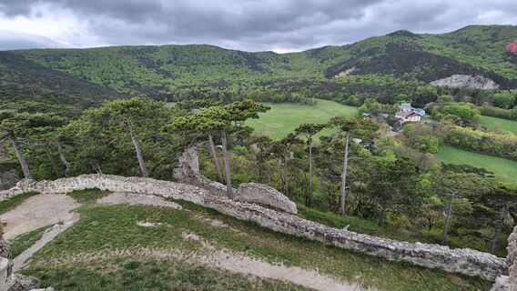 Foto de Claudia Maurer a lo largo del recorrido