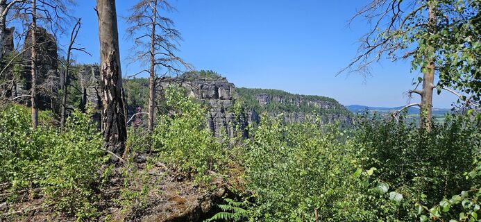 Foto von Bert entlang der Tour