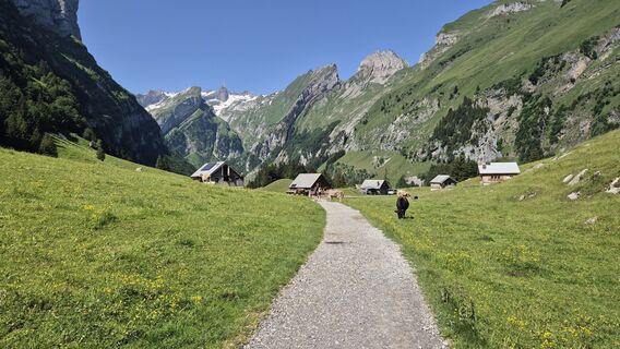 Photo de Karolos le long du parcours
