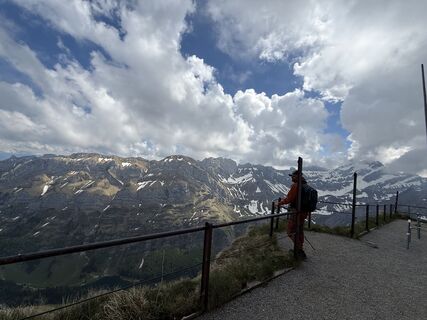 Photo de Salome Basler le long du parcours