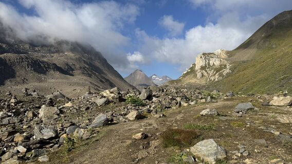 Foto von Jean Claude Guidi entlang der Tour