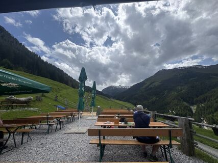 Photo de Matthias Opbacher le long du parcours