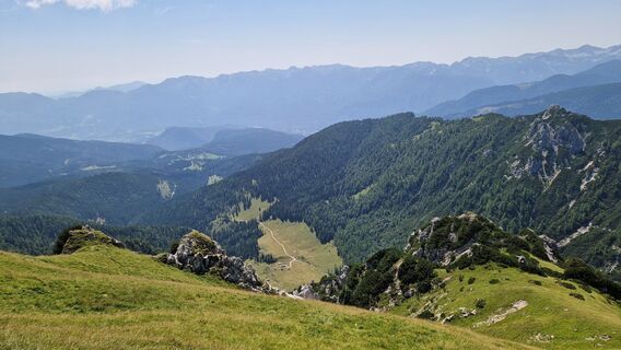 Foto von Marko Černivec entlang der Tour