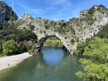 Foto de Mario Spalinger a lo largo del recorrido