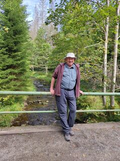 Photo de Peter Bauridl le long du parcours