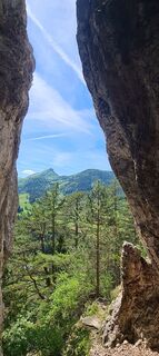 Foto de Alexandra Stani a lo largo del recorrido