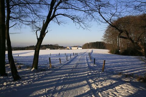 Fernblick Sonnenberg im Winter