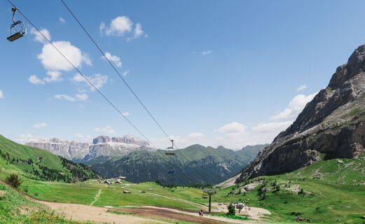 Alba - Ciampac ©Archivio APT Val di Fassa