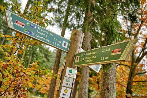 Wegweiser im Hochtaunus