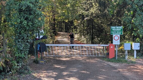 Photo de Simon Hauck le long du parcours
