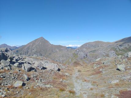 Photo de Guido Trenti le long du parcours