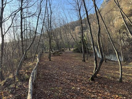 Photo de Jean-Pierre Ghidelli le long du parcours
