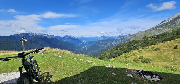 Foto von Nico entlang der Tour