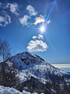 Foto de Claudio Dainese a lo largo del recorrido