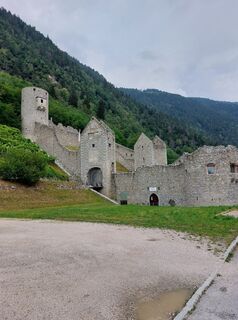 Photo de Johanna Keller le long du parcours