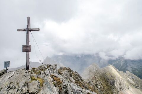Am Gipfel des Waldhorn