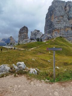Foto von Anne-Lise Garnier entlang der Tour