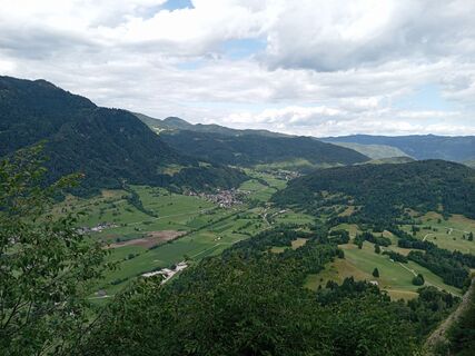 Foto von Mitja entlang der Tour