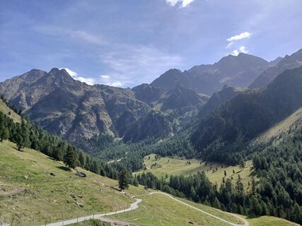 Foto von Luca Dainese entlang der Tour