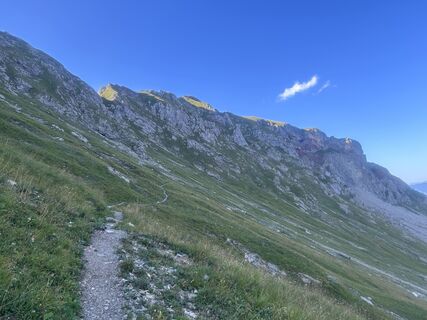 Foto de Bene Schadel a lo largo del recorrido