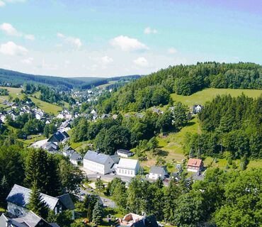 Blick auf Pobershau