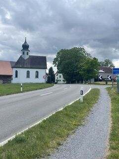 Foto von Sabine Rösner entlang der Tour
