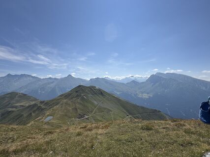 Foto von Oskar Vogel entlang der Tour