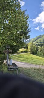 Photo de Hari Schrittwieser le long du parcours