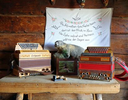 Zihharmonika auf Unterwandalm
