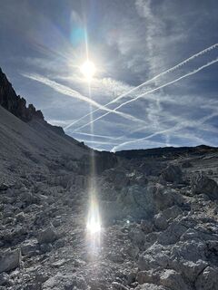 Foto von Agnese Martinelli entlang der Tour