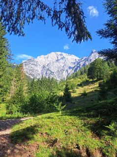 Foto von Natalie Prosch entlang der Tour