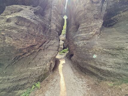 Foto von Norbert Herbig entlang der Tour