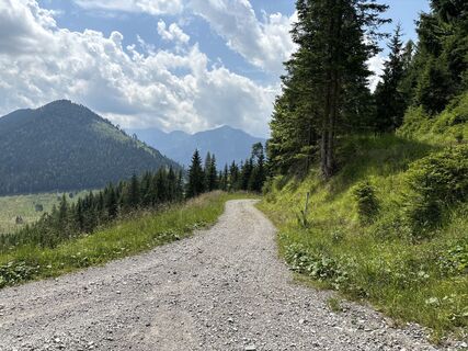 Foto von Heinz Sperl entlang der Tour