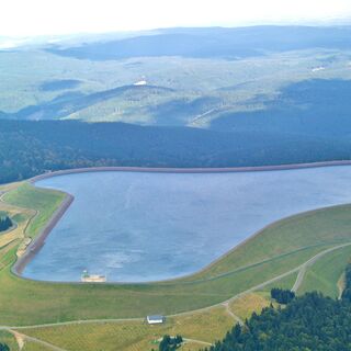 Blick auf das Oberbecken