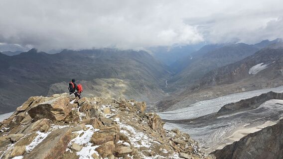 Photo de Tom le long du parcours