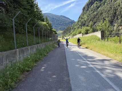 Foto von Stefano “Iddo” entlang der Tour
