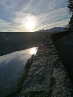 Fotografia z Dagmar Hofer na trase
