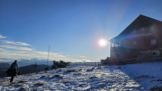 Photo de Klaus Wolfinger le long du parcours