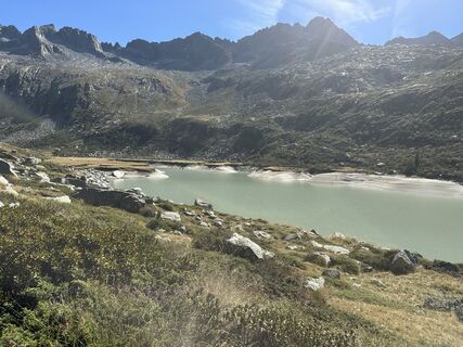 Photo de Agnese Martinelli le long du parcours