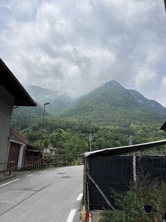 Foto von Heinz Sperl entlang der Tour