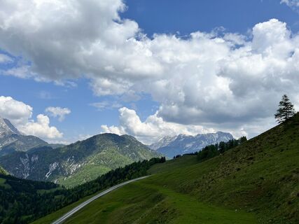 Foto von Kerstin Albrecht entlang der Tour