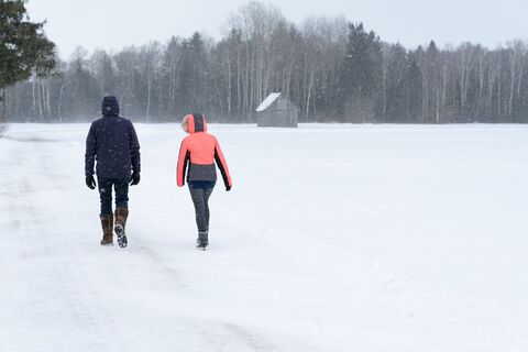Winterwanderung am Enns- und Moosweg