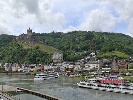 Foto von Mayer entlang der Tour